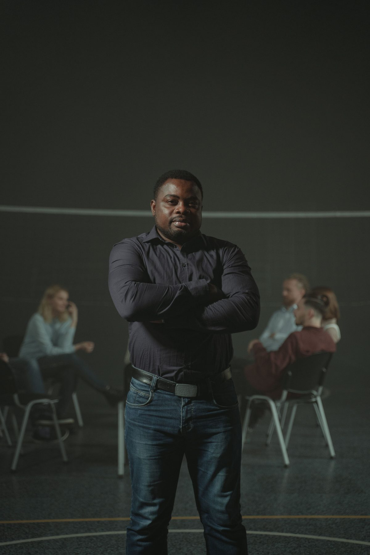 People meeting in a support group